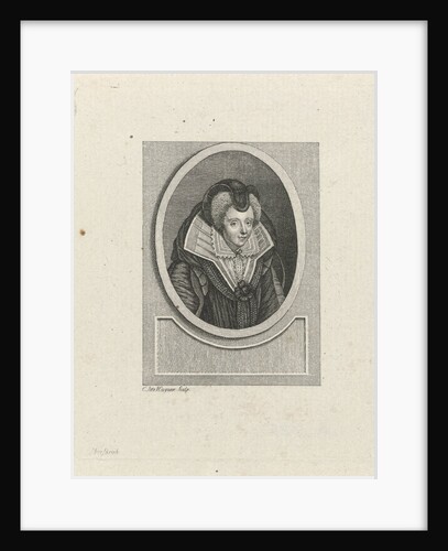 Portrait of Louise de Coligny by Carel Jacob de Huyser