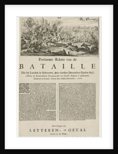 Battle of Lunden, Germany by Justus van Huysum II