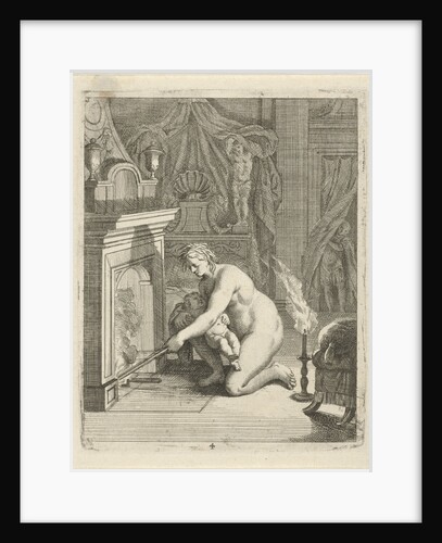 Thetis Achilles stops in fire, J. Alexander Janssens by Victor Honoré Janssens