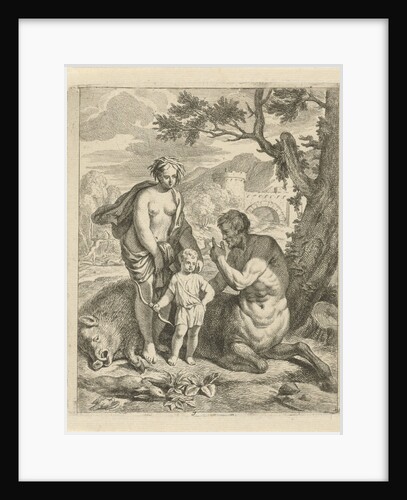 Achilles taught by Chiron, J. Alexander Janssens by Victor Honoré Janssens