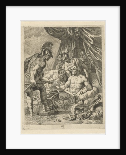 Achilles injures Telephos by Victor Honoré Janssens