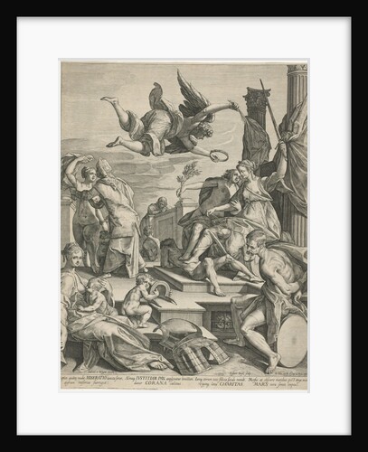 Allegory of Justice, Pax and Charity by Johann Theodor and Johann Israel de Bry