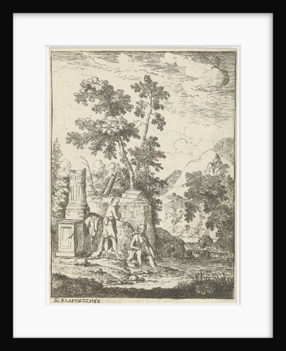 Bathing girls by Simon Klapmuts