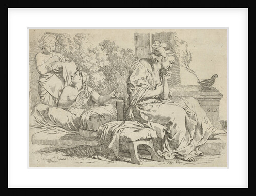 Silence and talkativeness by Gerard de Lairesse