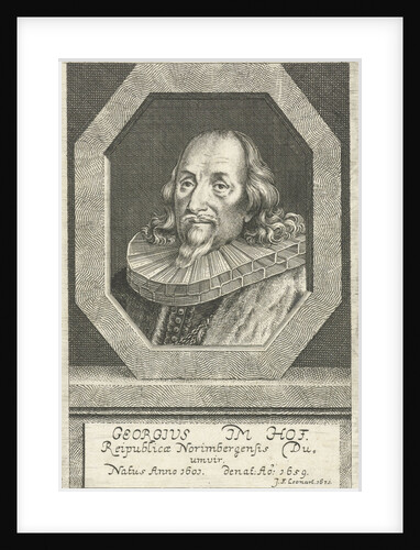 Portrait of Georg Imhof by Johann Friedrich Leonard