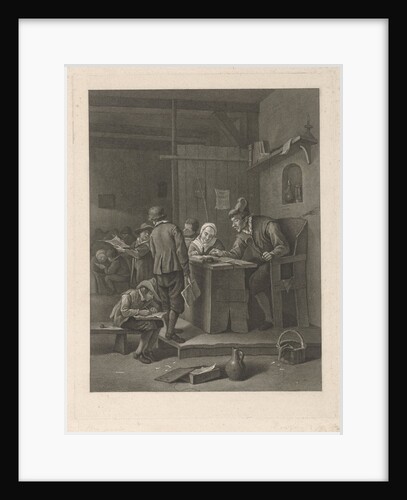 Class Room with a teacher and children by Noach van der Meer II