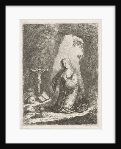 Penitent Mary Magdalene by Jan Barentsz. Muyckens