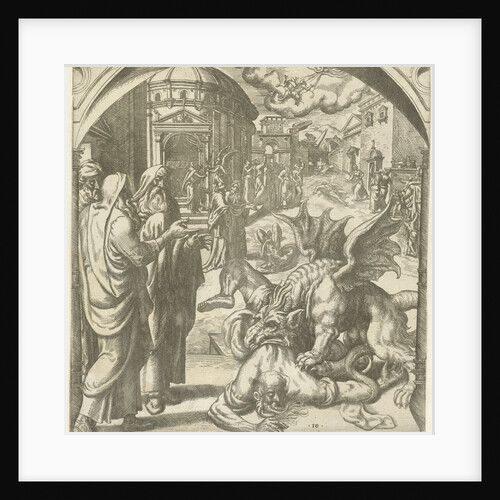 Two witnesses of God are devoured by a beast by Gerard P. Groenning