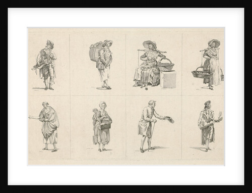 Men and women from different professions by Caspari