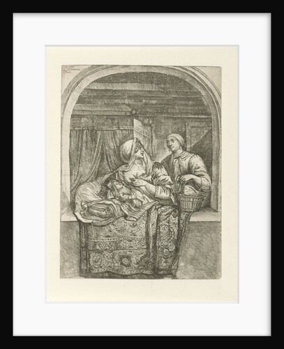Woman breastfeeding her child by Pieter Peutemans