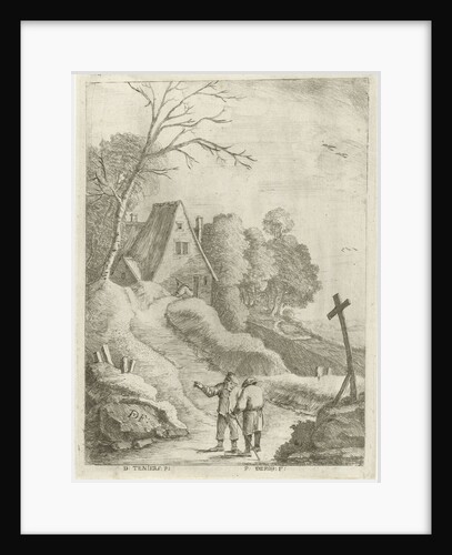 hilly landscape by François Deroy