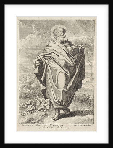 Apostle Matthew by Pieter Schenk I