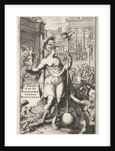 Personification of the city of Rome by Adriaen Schoonebeek