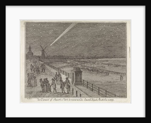 Comet above Amsterdam, The Netherlands, 1769 by Aert Schouman