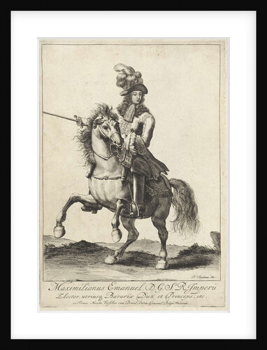 Equestrian Portrait of Maximilian II Emanuel by Staten Generaal