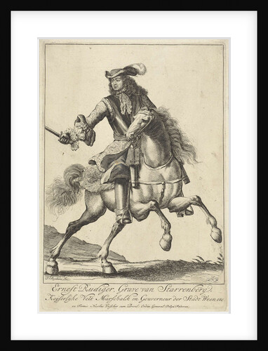 Equestrian Portrait of Ernst Rüdiger Starhemberg by Staten Generaal
