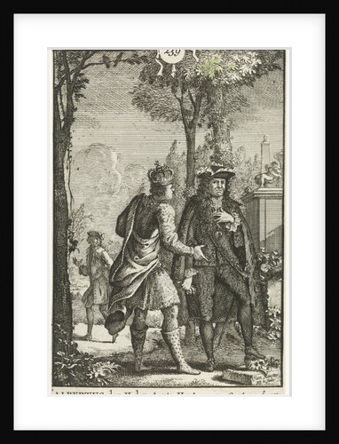 Conversation between Albert of Austria and Charles VI by Jan Ruyter