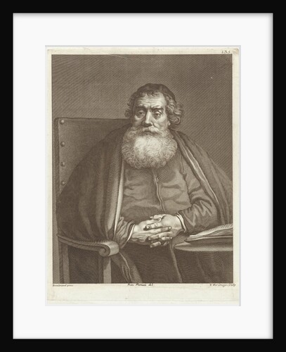 Seated man with beard by Theodor Vercruys