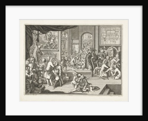 The Guild of Surgeons The workshop, 1731 by Abraham Zeeman