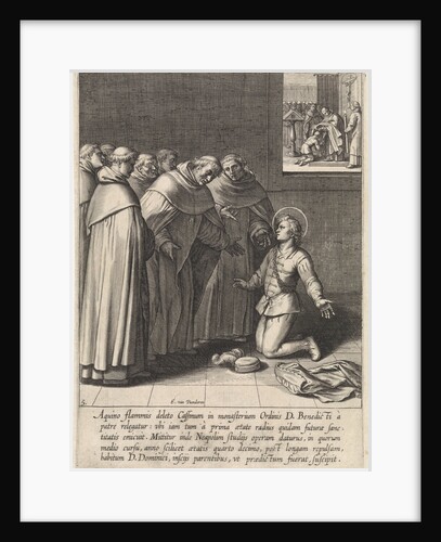 Aquinas joined the Dominican Order by Otto van Veen