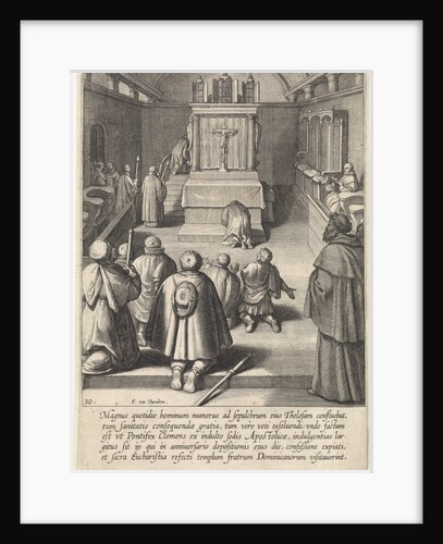 Tomb of Thomas Aquinas in Toulouse France by Otto van Veen