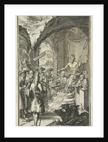 Molière for the judges of Pluto by Jacobus Harrewijn