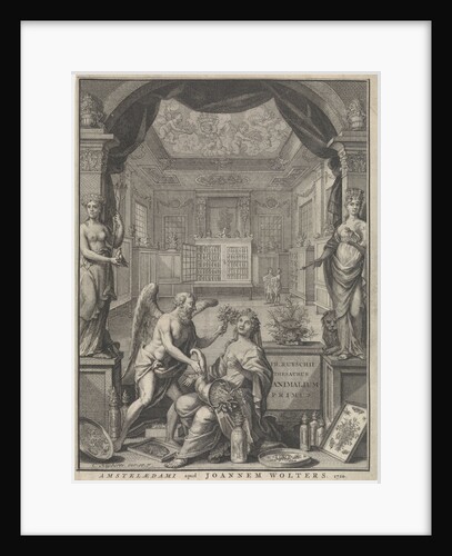 Allegory of nature by Janssonius van Waesberge