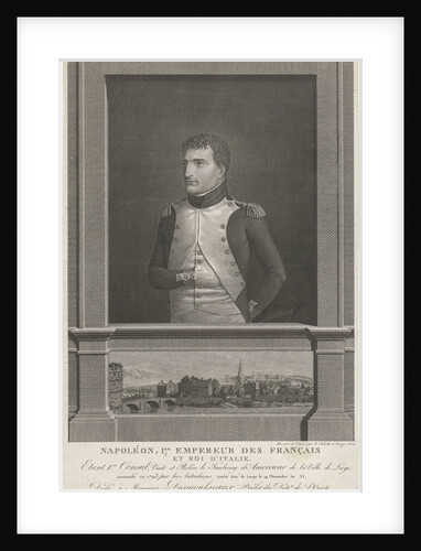 Portrait of Napoleon Bonaparte, Léonard Jéhotte by Vilquin