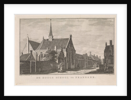 View of University of Franeker by Dirk de Jong