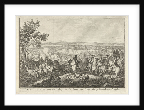 Relief of Turin, 1706 by Adolf van der Laan