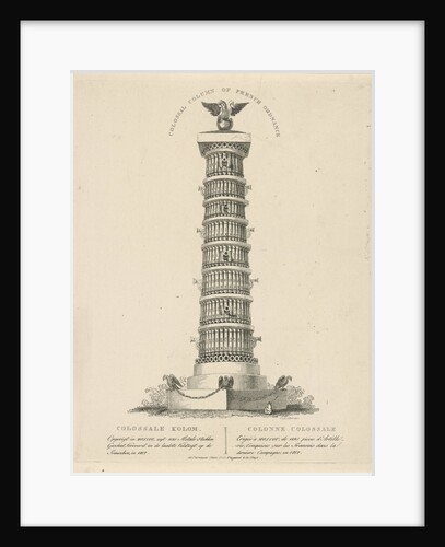 Column in Moscow by François Joseph Weygand