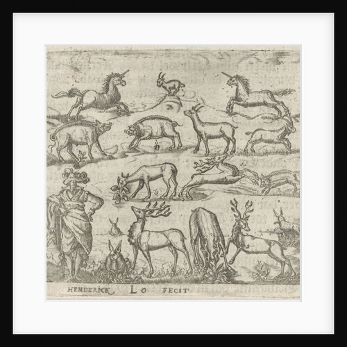 Various beasts by Hendrick Lodewyck