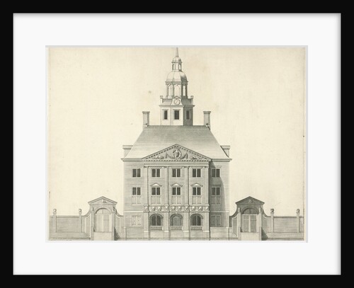 Swanenburg, the gemeenlandshuis of hoogheemraadschap Rijnland, Halfweg by Jan Matthysz.