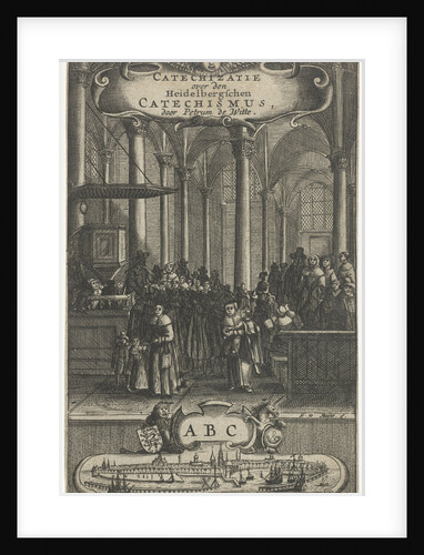 Church interior, Harmen de Mayer by Gerbrant and Jan Martensz