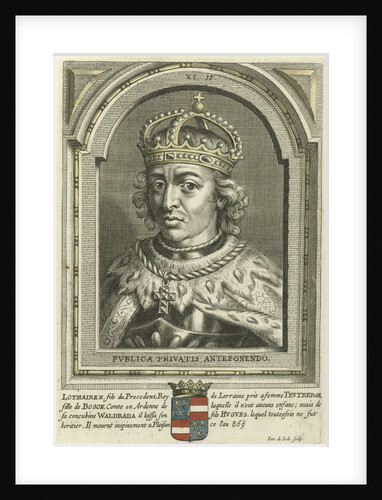 Portrait of Lothair II by Jan Meyssens