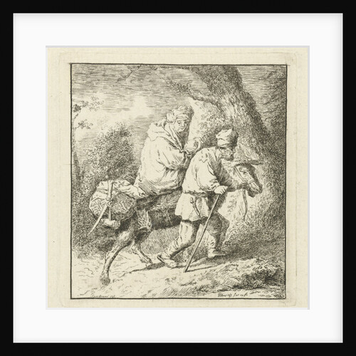 Flight into Egypt by Rembrandt Harmensz. van Rijn