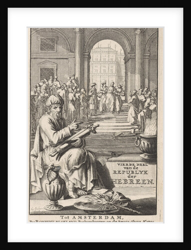 Jews in a temple by Laurens Scherm