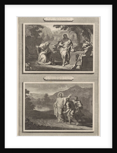 Two appearances of Christ after the resurrection by Laurens Scherm