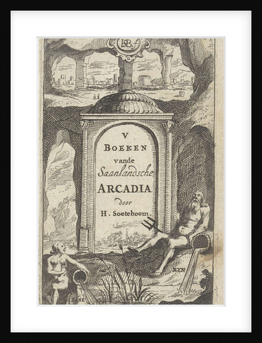 River Gods at a temple by Gerrit van Goedesberg