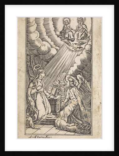 Annunciation by Abraham Starre