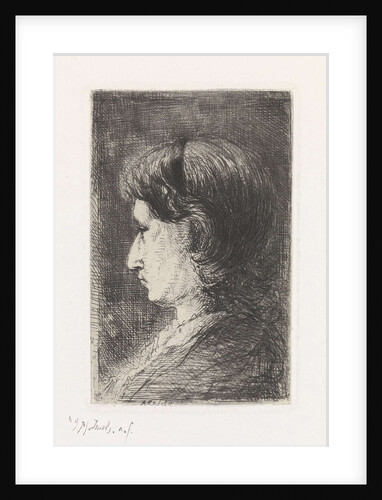 Portrait of Aleida Schaap by Jozef Israëls