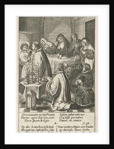 The host is administered to the patient by Henry Aertssens