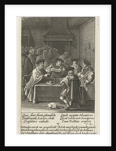 Board meeting where the miracle is sealed, 11 by Hendrik Aertssens