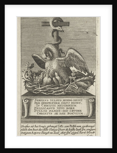 Pelican and the brazen serpent, 12 by Henry Aertssens