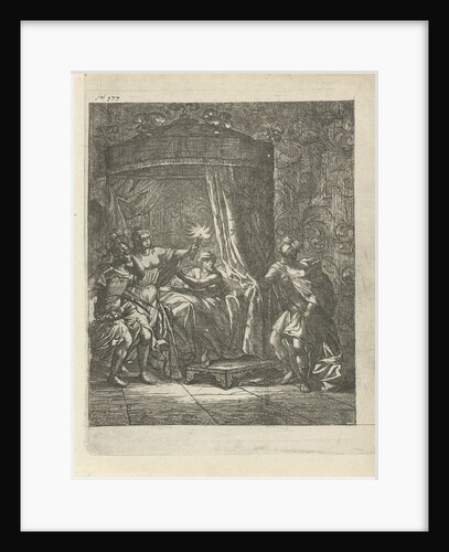 Aristodemus prince of Cuma betrayed by Xenocrite by Arnold Houbraken