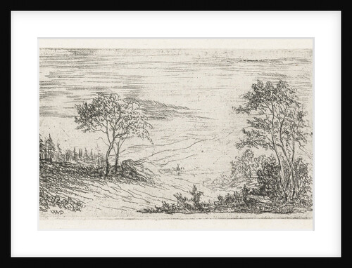 Hilly Landscape by Willem Matthias Jan van Dielen