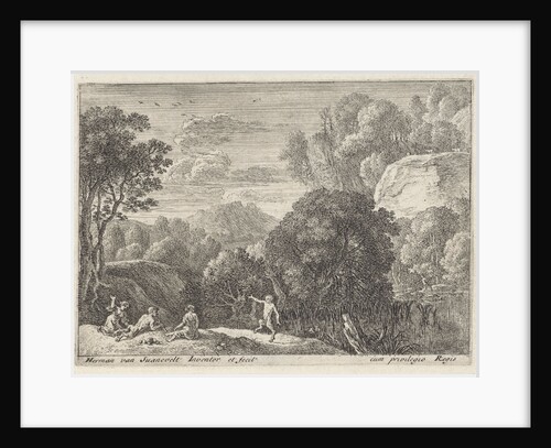 Dancing Satyr by Herman van Swanevelt