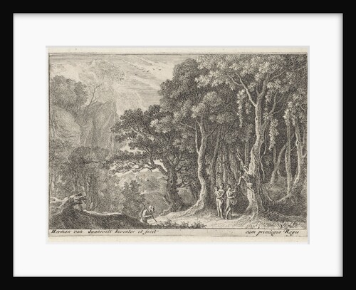 Sater gathers fruit by Herman van Swanevelt