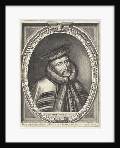 Portrait of William V, Duke of Gulik, Cleves and Berg and Count of Mark and Ravensberg by William Isaacsz. of Swanenburg