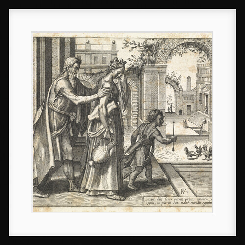 Expulsion of Hagar and Ishmael by Willem Thibaut